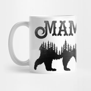 Mama Bear (Black) Mug